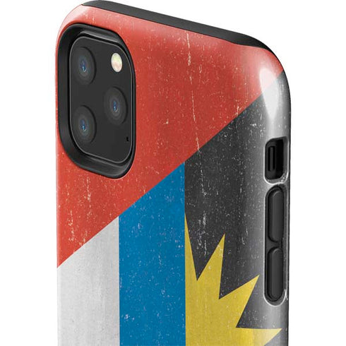 Antigua and Barbuda Flag Distressed iPhone 11 Pro Max Impact Case